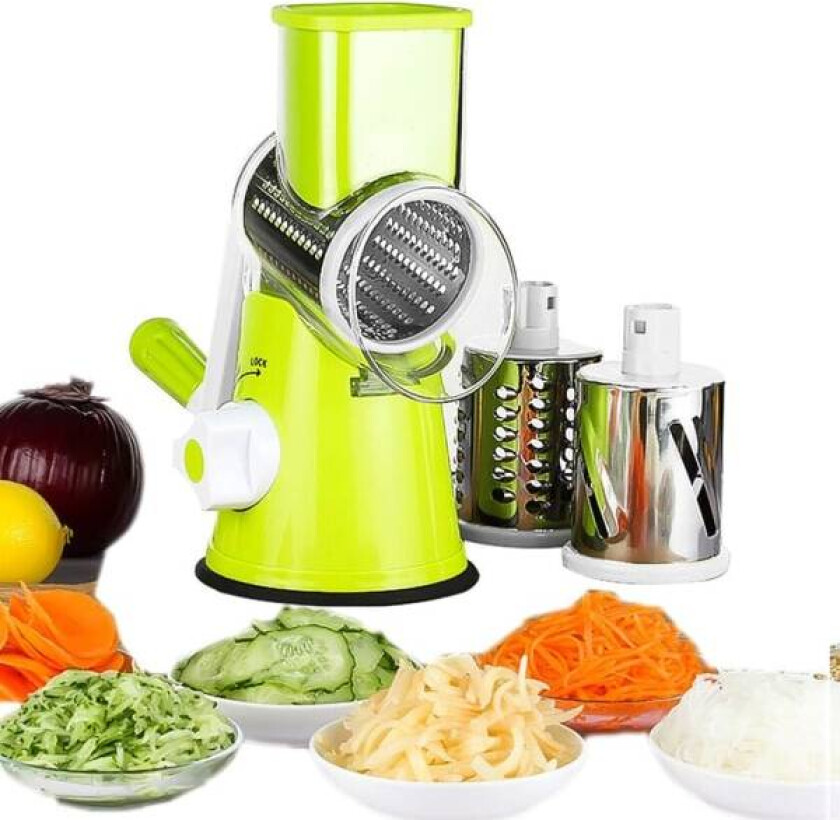 Multifunksjonell Mandolin Grønnsakskutter