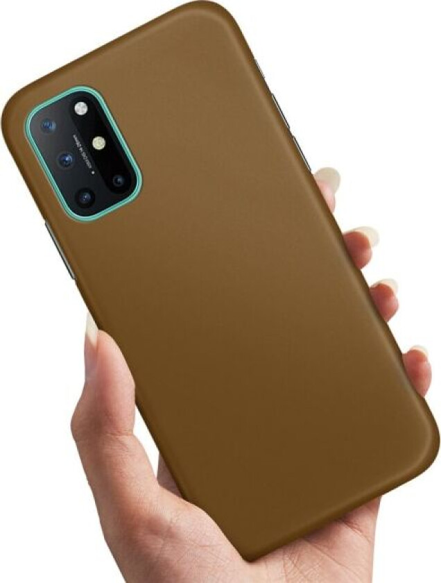 OnePlus 8T - Deksel/Mobildeksel Brun