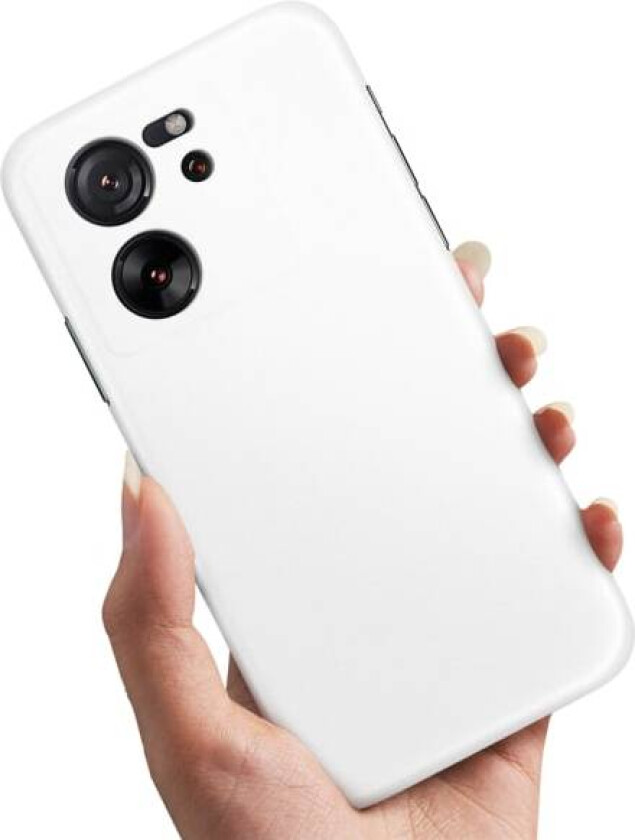 Xiaomi 13T/13T Pro - Deksel/Mobildeksel Hvit
