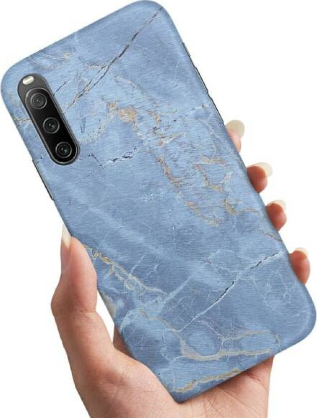 Sony Xperia 10 IV - Deksel/Mobildeksel Marmor