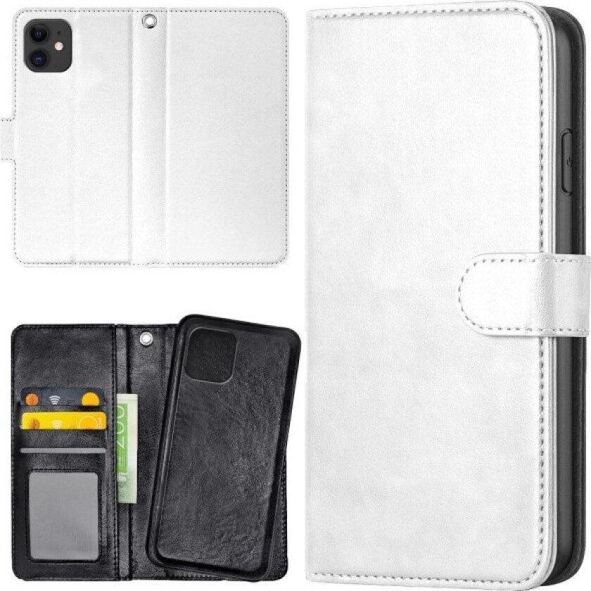 iPhone 12/12 Pro - Lommebok Deksel Hvit