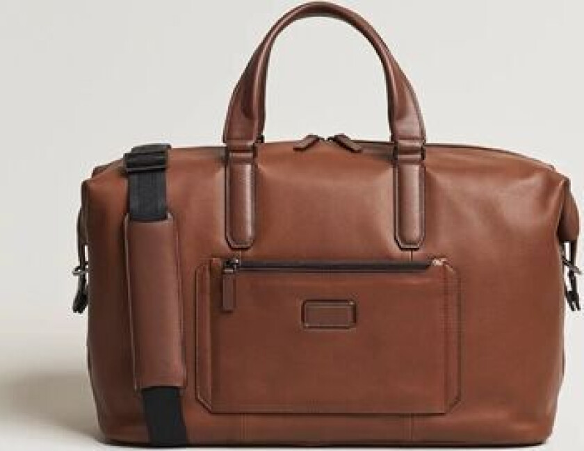 Bilde av Harrison Nelson Leather Duffel Cognac