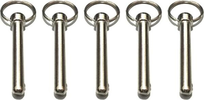 IC Hurtigkoblingsstift 8 mm låsestift med fjærkule låsetilbehør, marin maskinvare, bimini toppstift, diameter 8 mm, total lengde 72 MM