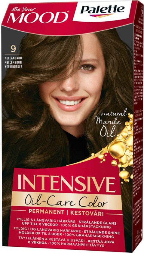 Hair Colour 4 in 1 No. 9 Medium Brown - pcs 1