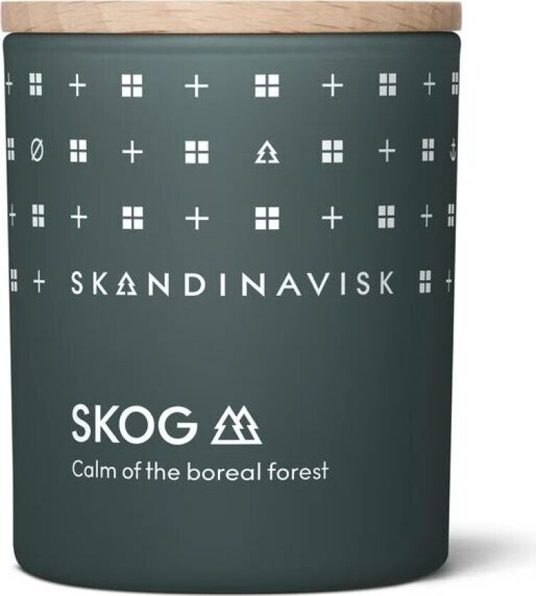 Skog duftlys med lokk 65 g