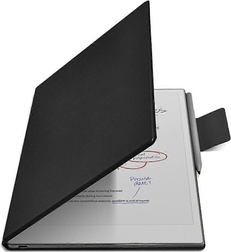 For Remarkable Paper Pro Case PC PU Leather Tablet Magnetisk Deksel med Penneholder Auto Wake Sleep