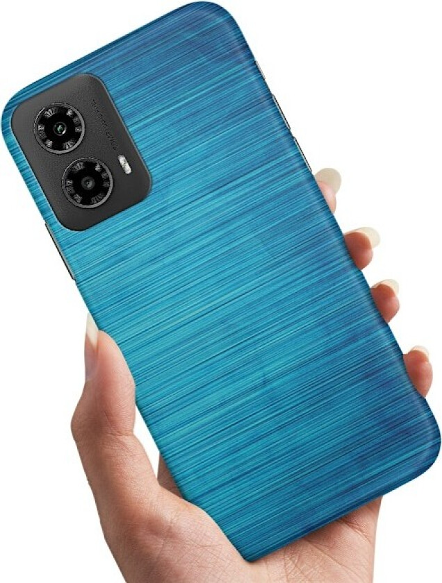 Motorola Moto G34 5G - Deksel/Mobildeksel Ripet Tekstur