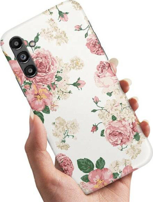Samsung Galaxy A56 5G - Deksel/Mobildeksel Retro Blomster