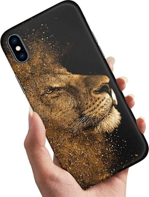 iPhone X/XS - Deksel/Mobildeksel Lion
