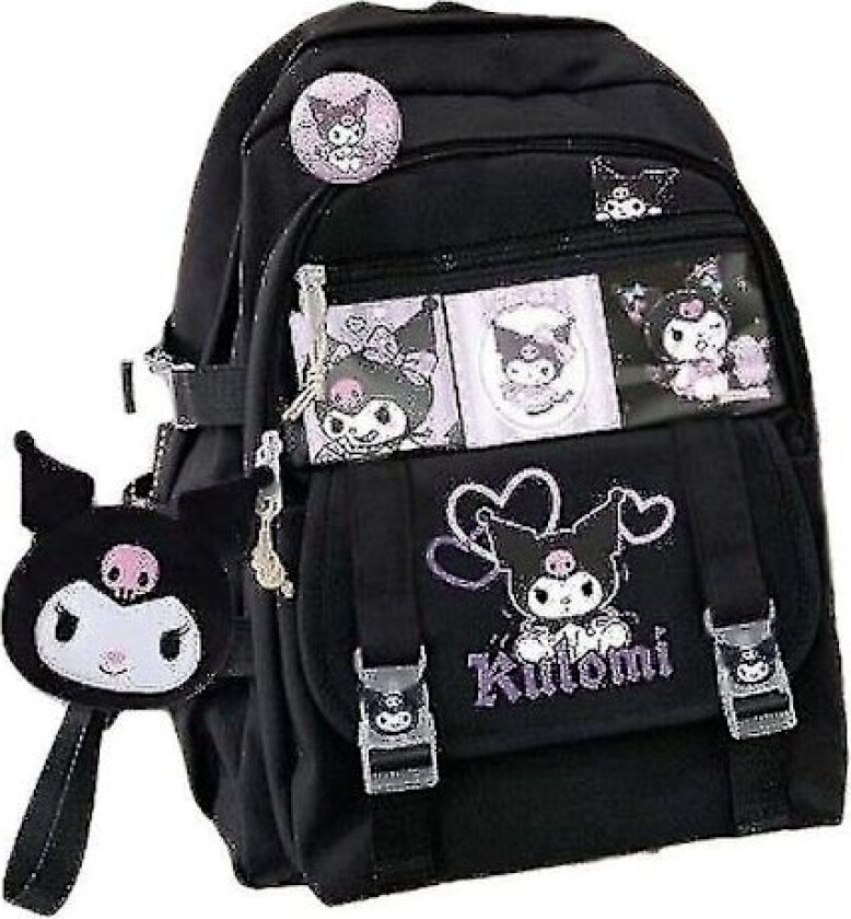 Sanrio Kuromi Ryggsekk, Skulderveske Pompompurin My Melody Skoleveske, Stor Kapasitet