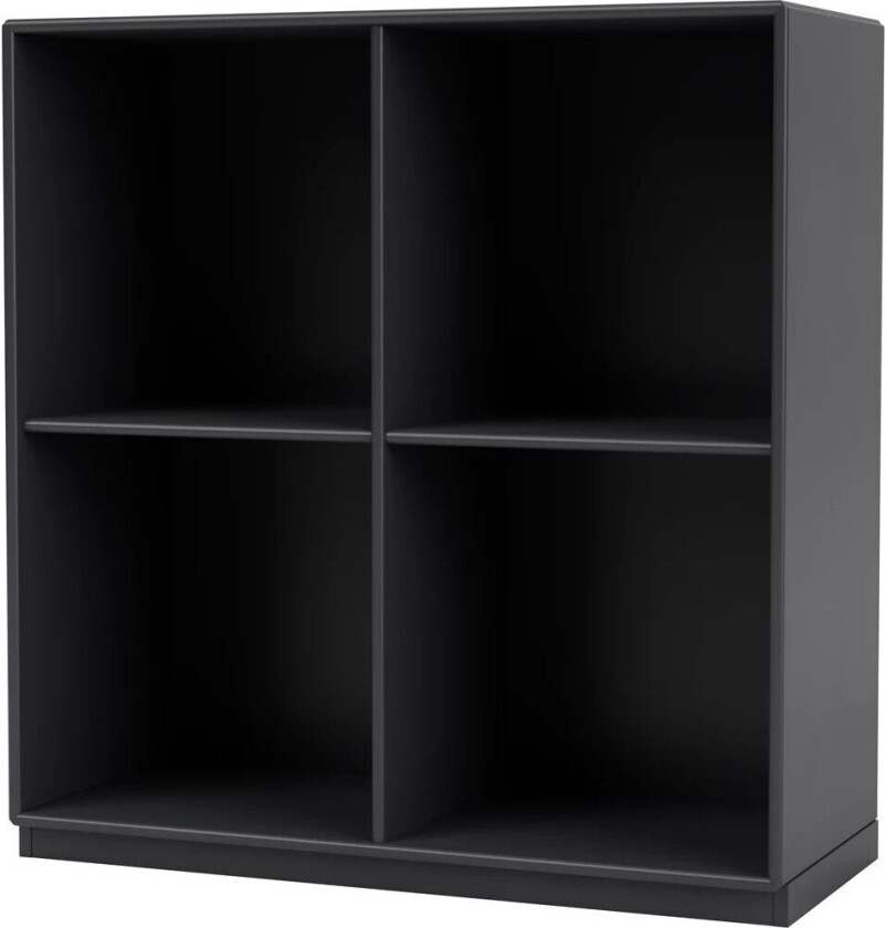 SHOW hylle 69,6 x 69,6 cm, sokkel 3 cm 04 Anthracite