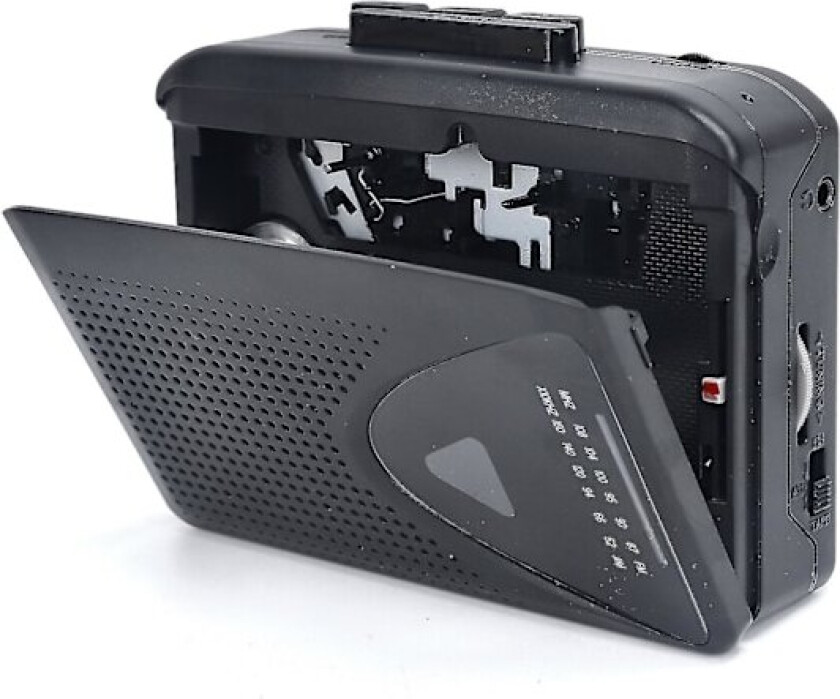 Kassett-Walkman Kassettspiller Bærbar Høytaler Flere Strømkilder AMFM-radio