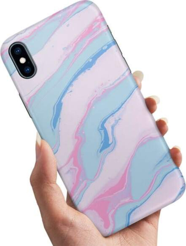 iPhone XS Max - Deksel/Mobildeksel Marmor