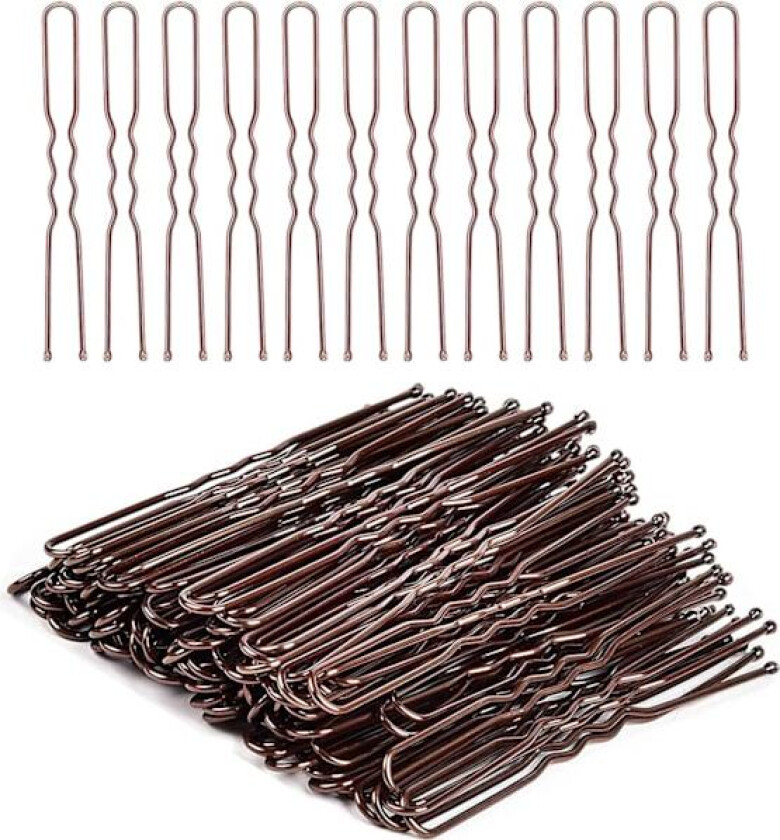 Hårnåler, Bobby Pins U-formet Hårknute-nåler Hårknute-nåler Hårstyling-nåler 50 Stykker Ideelle (6 cm/2,36 tommer)