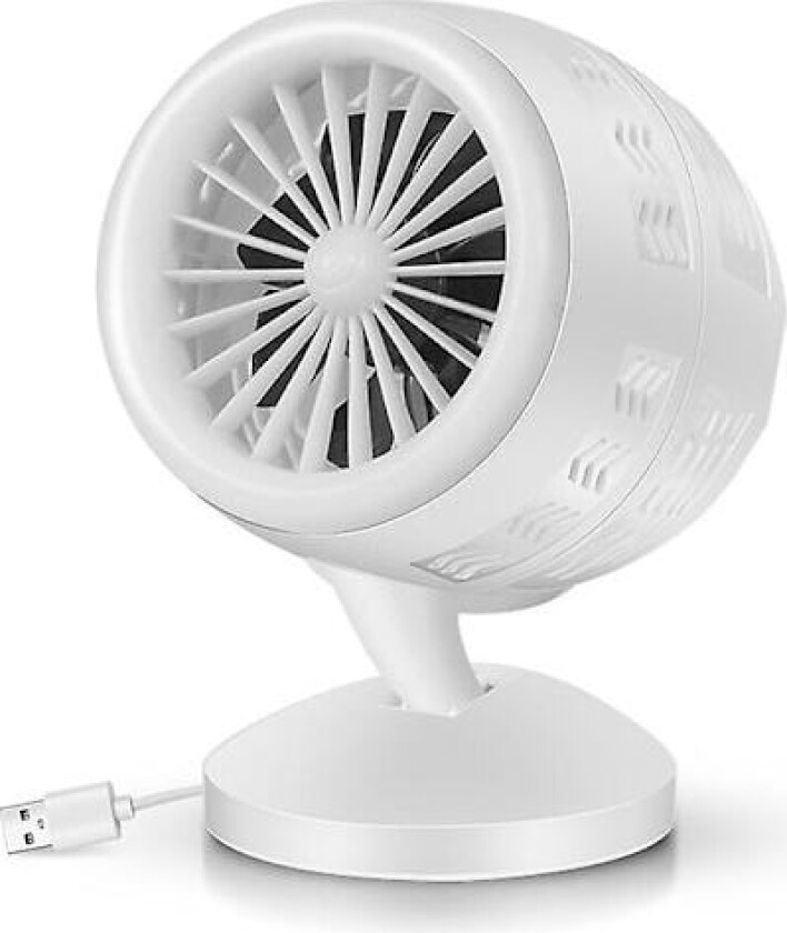 350w Rom USB-drevet Varmevifte Bærbar Vifte Rask Oppvarming Termostat Hjem