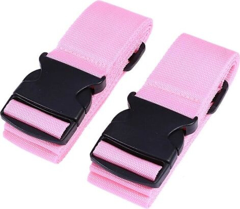 2 stk Bagasjestropp Kraftige Stropper Bruksstropp For Utendørs Sport Ryggsekktur Sovepose Kompresjon Bagasje Bunting Med Utstyr Hurtigutløser Spenne