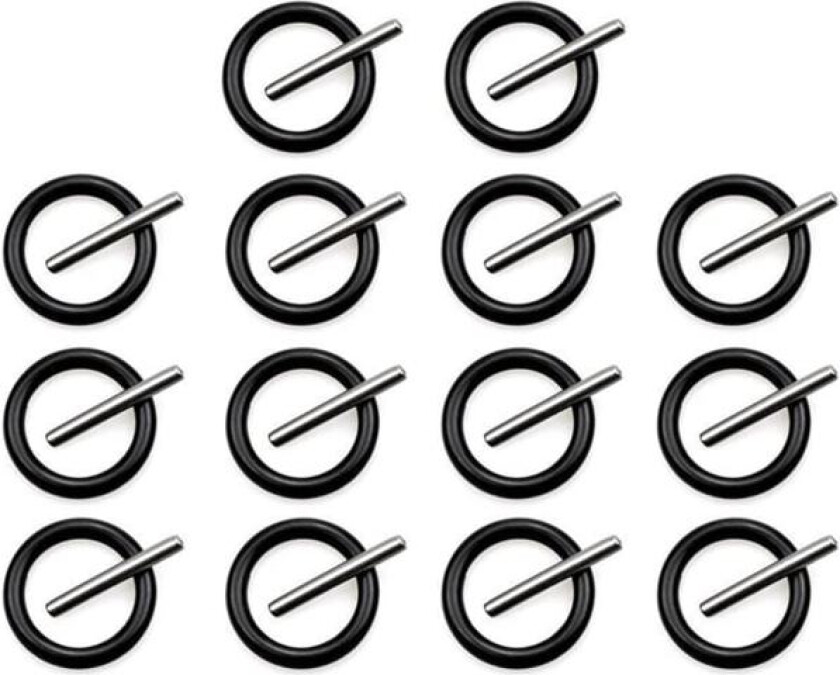 (14 par) Ring og pakning til slagtrekker, O-ring, sett med pinner