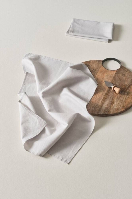 KIT kjøkkenhåndkle 2-pk Light grey (cool grey)