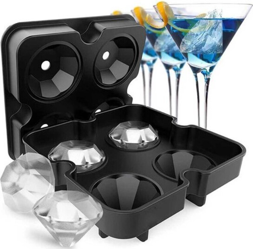 Silikonisform diamant isbits form