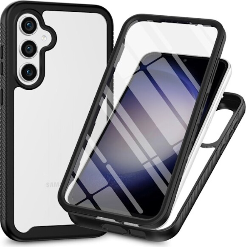 Til Samsung Galaxy A56 / A36 PC+TPU-deksel med støtsikker telefonveske