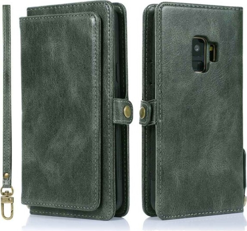 Solid og vellaget lommebokdeksel - Samsung Galaxy S9