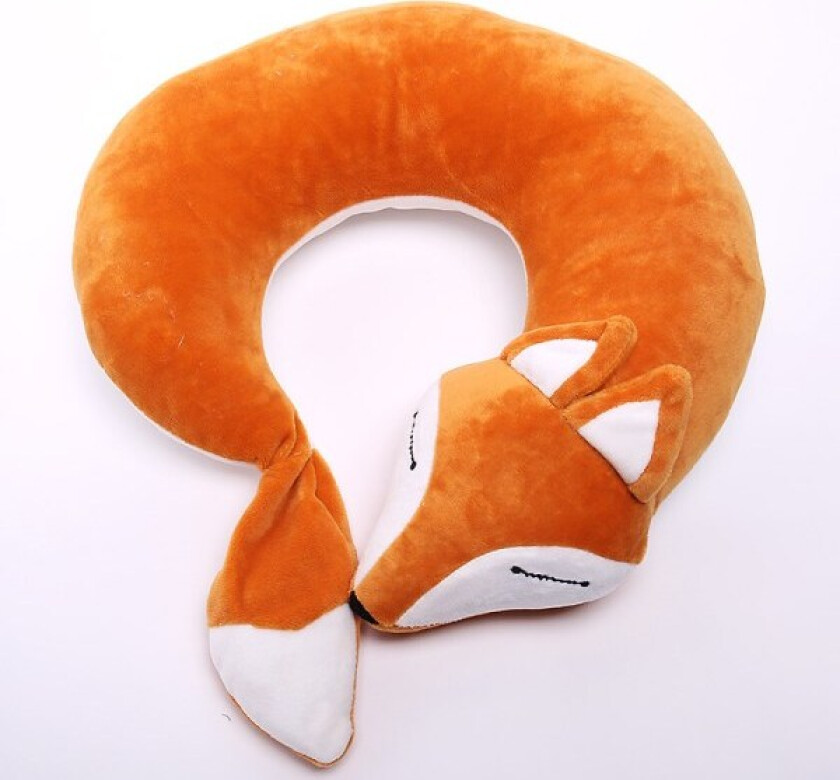 Reisepute Barn Dyr Rev Tegneserie Søt Pute U-form Ergonomisk Voksen U-pute for Komfortabel Søvn Kontor Pute Ce