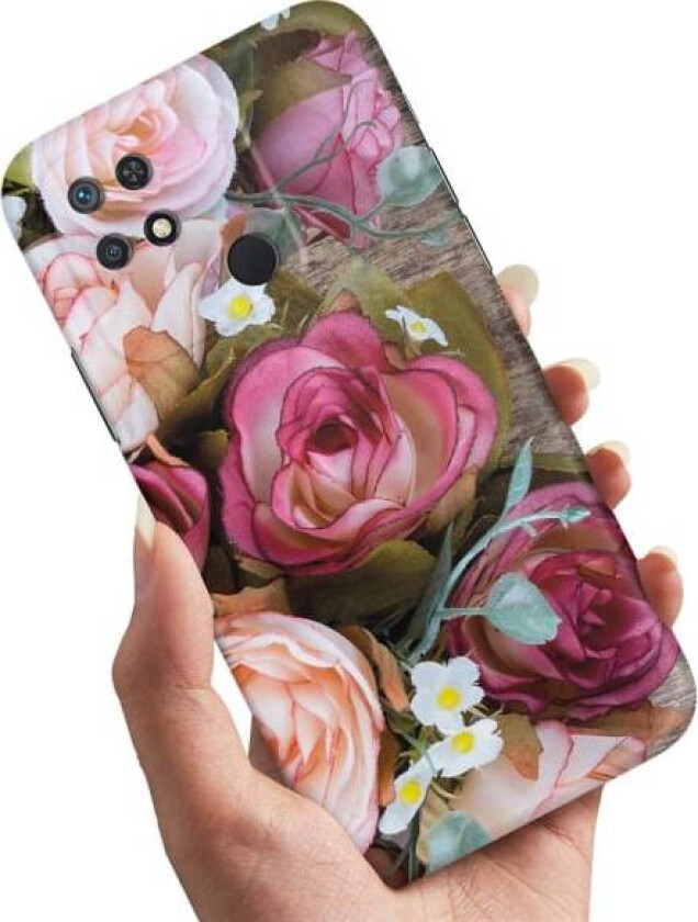 Xiaomi Redmi 10C - Deksel/Mobildeksel Blomster