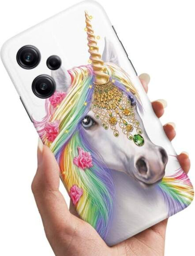 Xiaomi Redmi Note 12 Pro 5G - Deksel/Mobildeksel Unicorn/Enhjørn