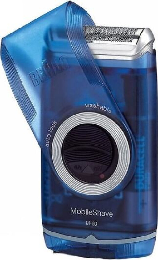 Braun M60 Mobileshave Batteridrevet barbermaskin med fleksibel Smartfoil for menn