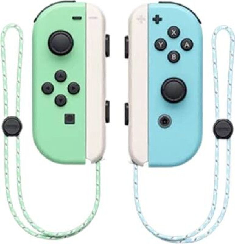 Nintendo Switch-kontroller Joycon trådløs Bluetooth-spillkontroll fjärrvekkelse med rep green+blue