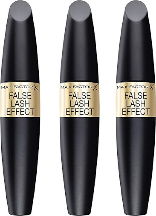 3-pakning Max Factor False Lash Effect Mascara Svart 13,1ml
