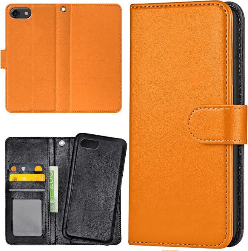 iPhone 16e - Lommebok Deksel Oransje