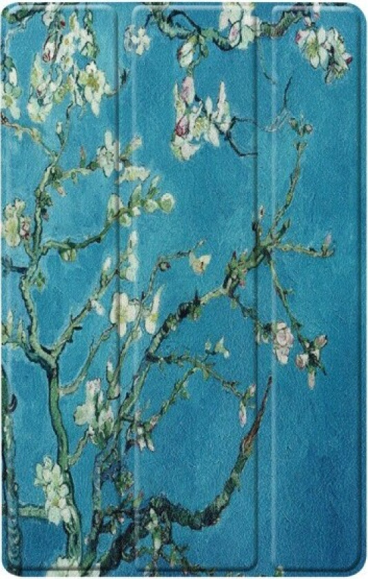 Slank Passform Deksel Til Samsung Galaxy Tab A 10.1 2019 - Trær med Blomster Multifarget