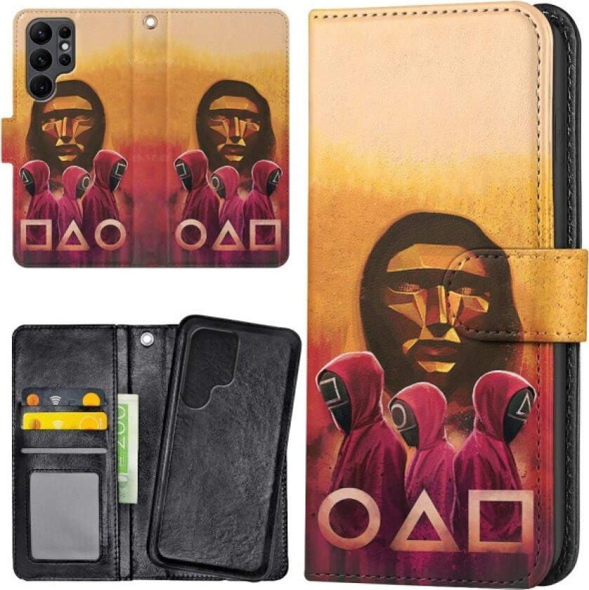 Samsung Galaxy S23 Ultra - Lommebok Deksel Squid Game