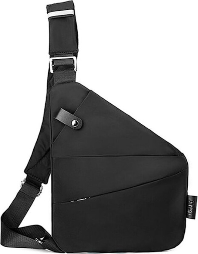 Tyverisikker Reiseveske, Skråveske Reise Vanntett Veske, Slank Sling Veske Skråveske Reiseveske, Avslappet Ryggsekk, Brystvesker for Menn, Reiser, Utendørs