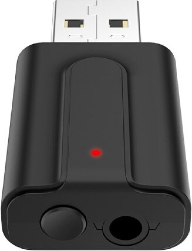 Bluetooth 5.0-adapter 3-i-1 USB trådløs sender og mottaker