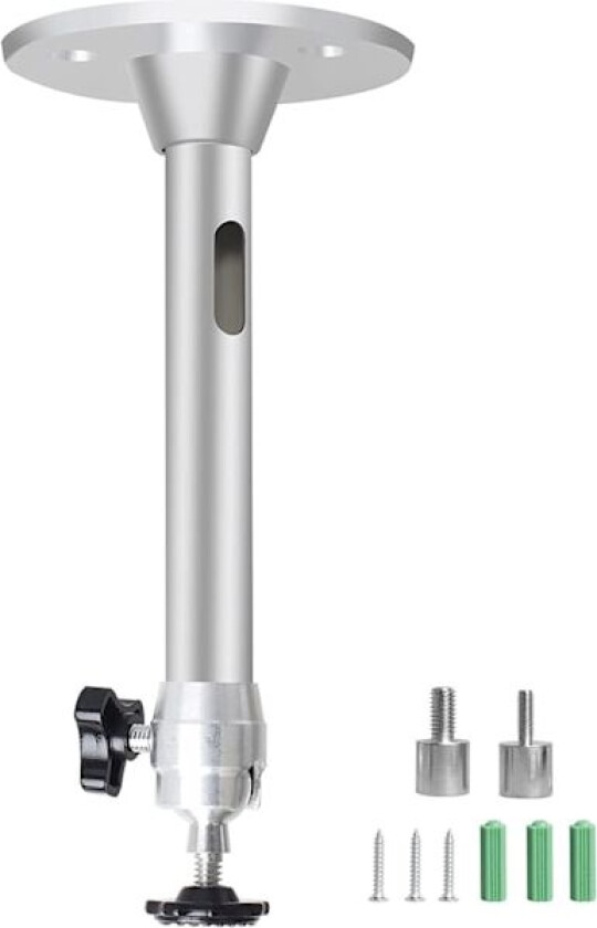 Projectorbrakett Takmontering Universal Stativ for Mini-projektor 90° 360° Rotasjon Tak- og Veggmontering M