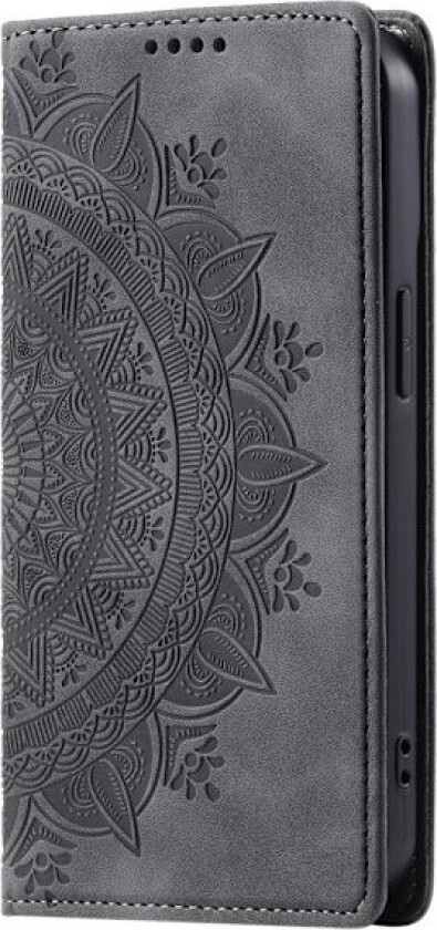 For Samsung Galaxy S25 Lommebok Deksel Shell Mandala Blomstermønster