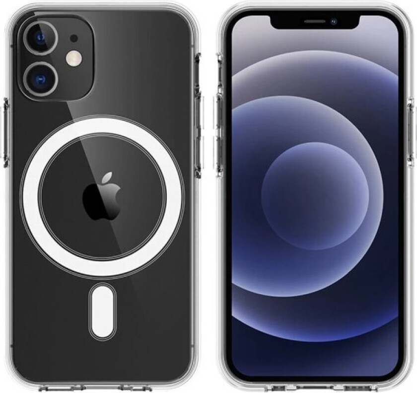 iPhone 12 - Praktisk Magnetisk Floveme Silikondeksel