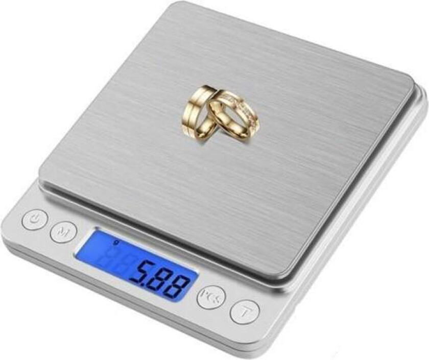 Digital vekt / Kjøkkenvekt 0,01g-500g