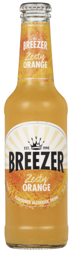 Bacardi Breezer Orange 27,5cl flaske