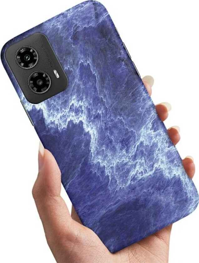 Motorola Moto G55 5G - Deksel/Mobildeksel Marmor