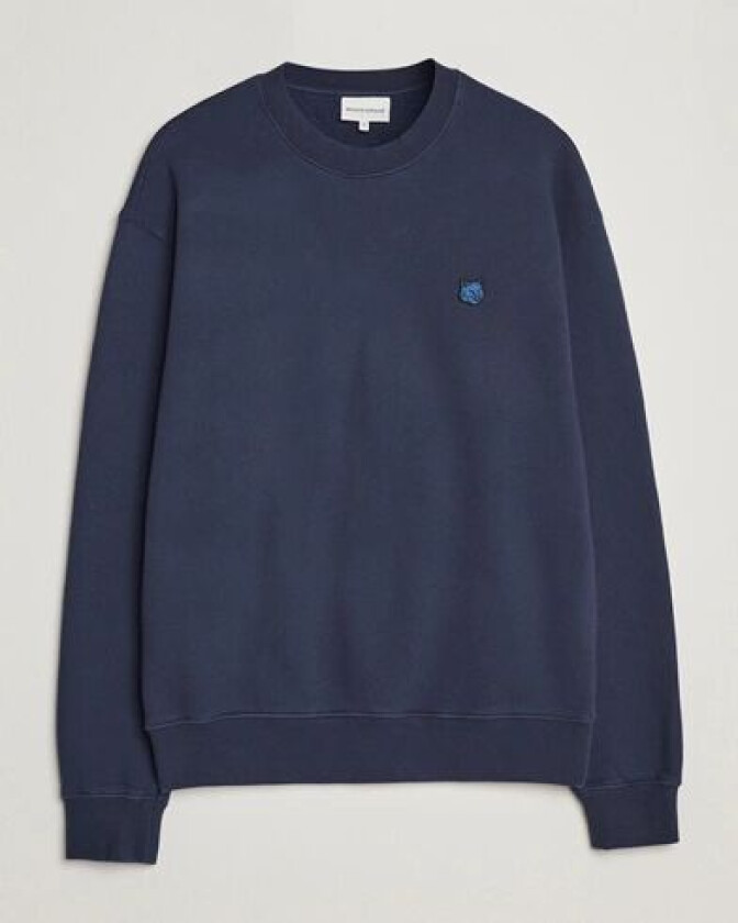 Tonal Fox Head Sweatshirt Ink Blue