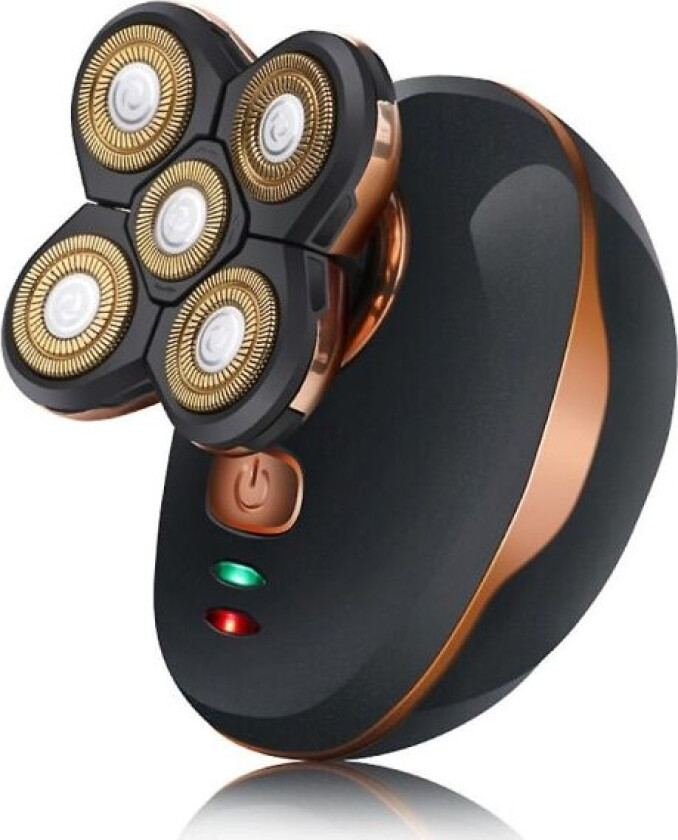 Elektrisk barbermaskin for hode og ansikt for menn - Elektrisk barberhøvel kompatibel med hode og ansikt