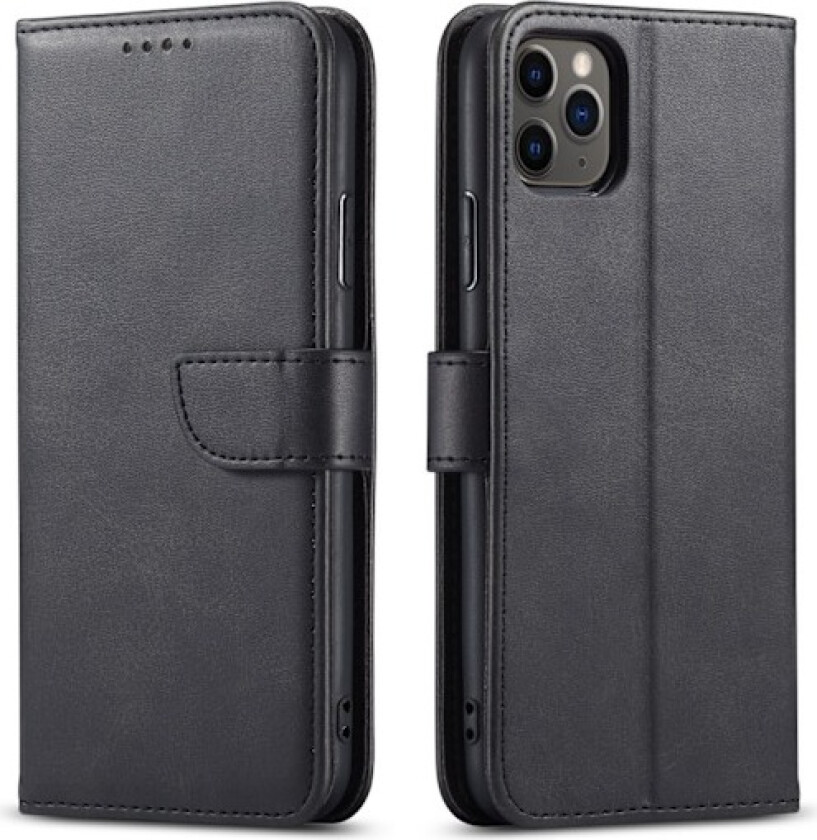 INF iPhone 11 deksel/etui med kortlomme Svart