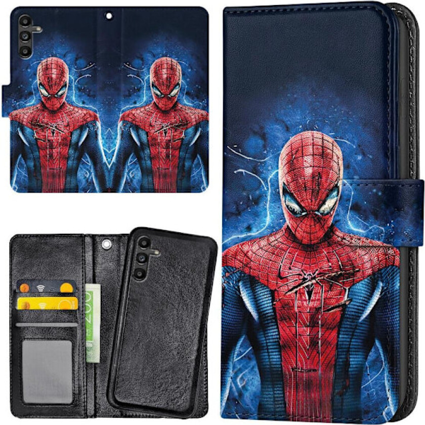 Samsung Galaxy A16 4G/5G - Lommebok Deksel Spiderman