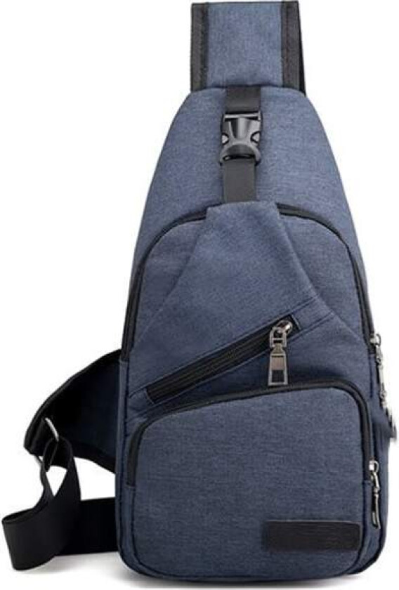 Sling Ryggsekk Multifunksjonell Skulderveske Sling Bag Dagstursekk