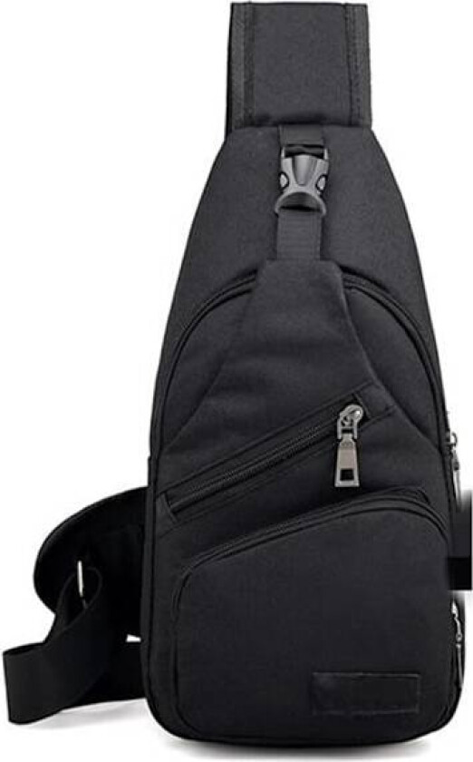 Sling Ryggsekk Multifunksjonell Skulderveske Sling Bag Dagstursekk Lett En-Rems Ryggsekk Sling Bag Ryggsekk for Vandring Gåing Sykling Reise