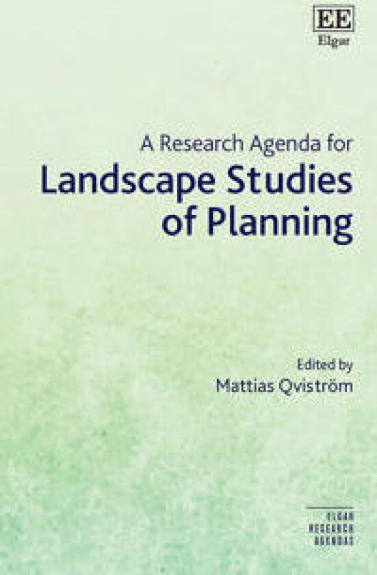 A Research Agenda for Landscape Studies of Planning