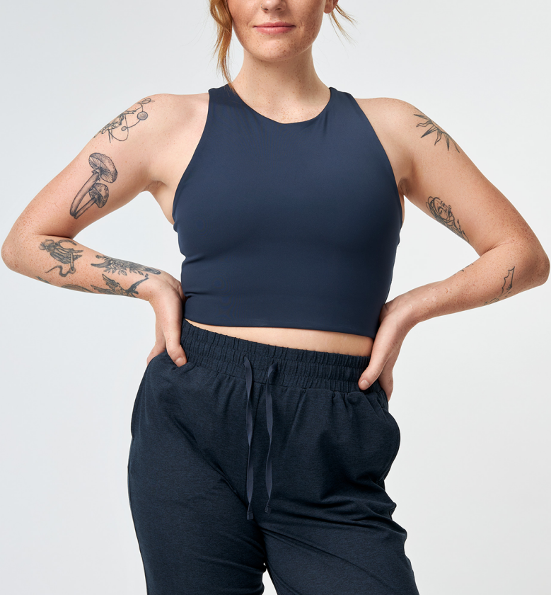 Dylan sports BH, blå, Størrelse: XL, Kvinner